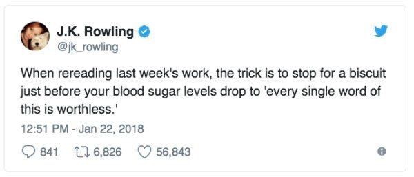 Advice From J.K. Rowling (11 pics)