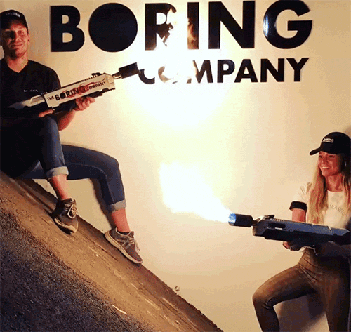 Elon Musk’s Boring Co. Is Selling A Flamethrower Now (7 pics)