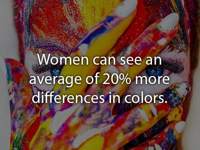 Weird Facts About Women (20 pics)