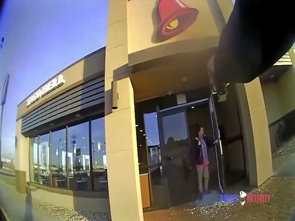 Bodycam Shows Police Tase Woman That Smashed Up a Taco Bell