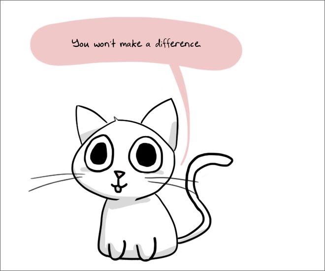 Hard Truths from Cute Cats (18 pics)