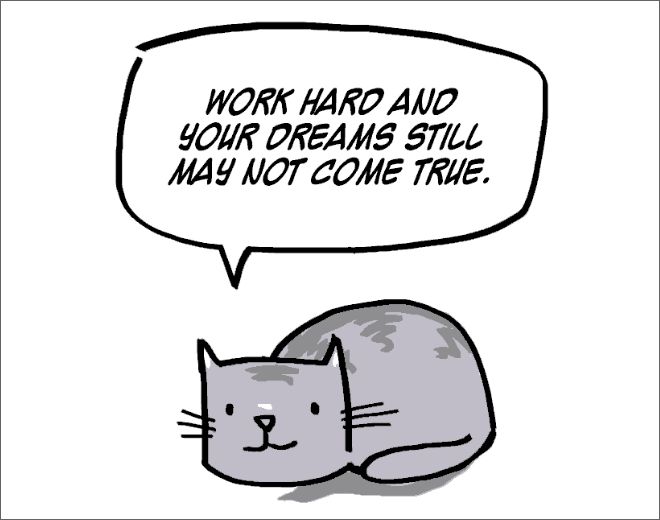 Hard Truths from Cute Cats (18 pics)