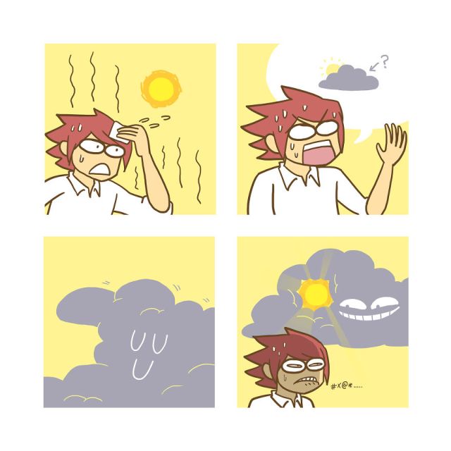 Sun And Cloud Comic Series (16 pics)