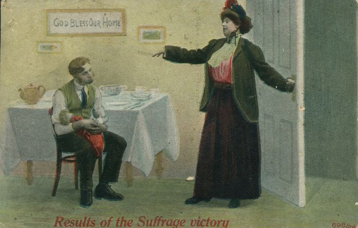 Sexist Posters About Women Suffrage (20 pics)