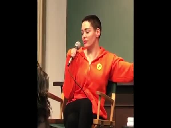 Rose McGowan Has Meltdown on Stage at Barnes & Nobles Book Signing