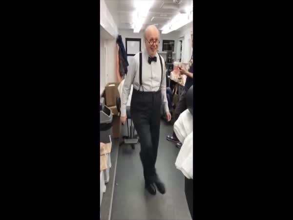 Funny Old Guy Dancing