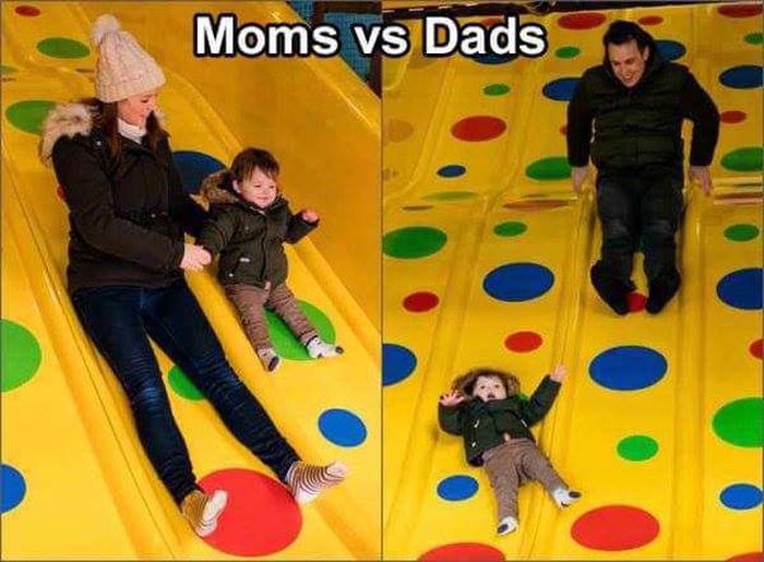 Moms Vs Dads As Parents (20 pics)