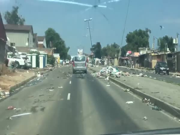 Garbage Mountains Rise On Streets Of South Africa