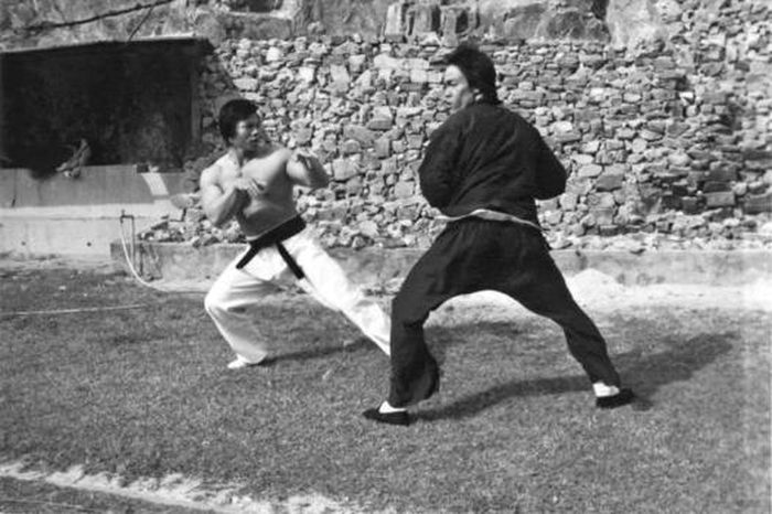 Two Legends. Bruce Lee And Bolo Yeung (12 pics)