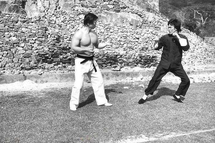 Two Legends. Bruce Lee And Bolo Yeung (12 pics)