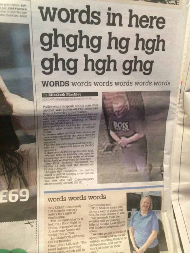 Awkward Newspaper Edits (22 pics)
