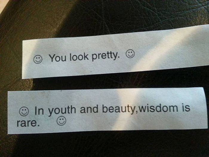 Strange And Funny Fortune Cookie Messages (40 pics)