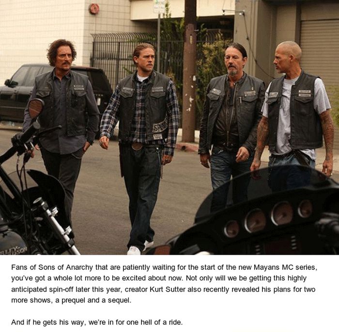 'Sons Of Anarchy' Creator Unveils Plans For Prequel And Sequel (6 pics)