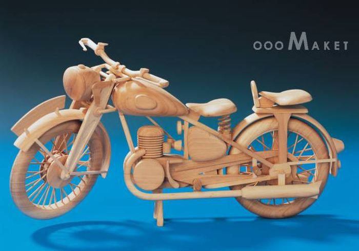 Unique Wooden Models From Russia Which Only Exist In One Copy Each (30 pics)