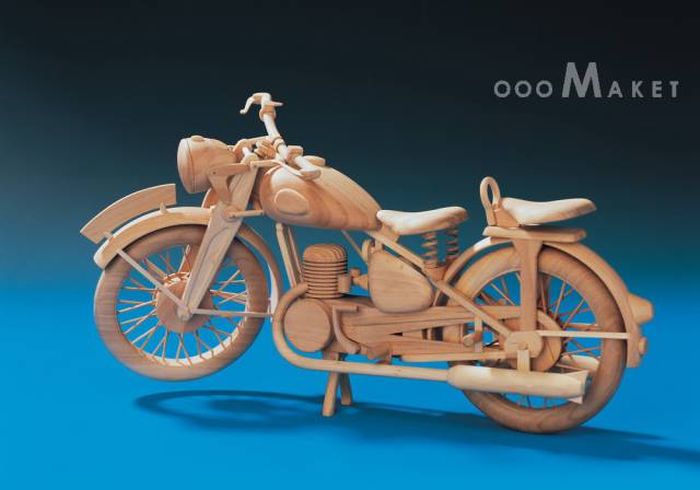 Unique Wooden Models From Russia Which Only Exist In One Copy Each (30 pics)