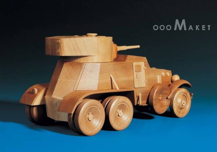 Unique Wooden Models From Russia Which Only Exist In One Copy Each (30 pics)