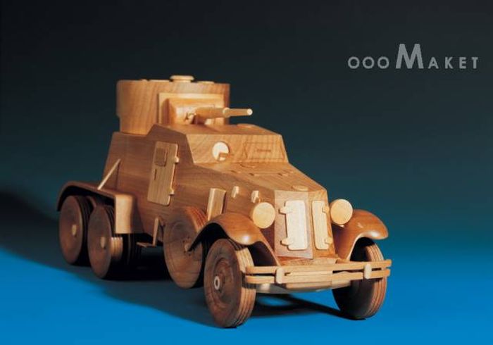 Unique Wooden Models From Russia Which Only Exist In One Copy Each (30 pics)