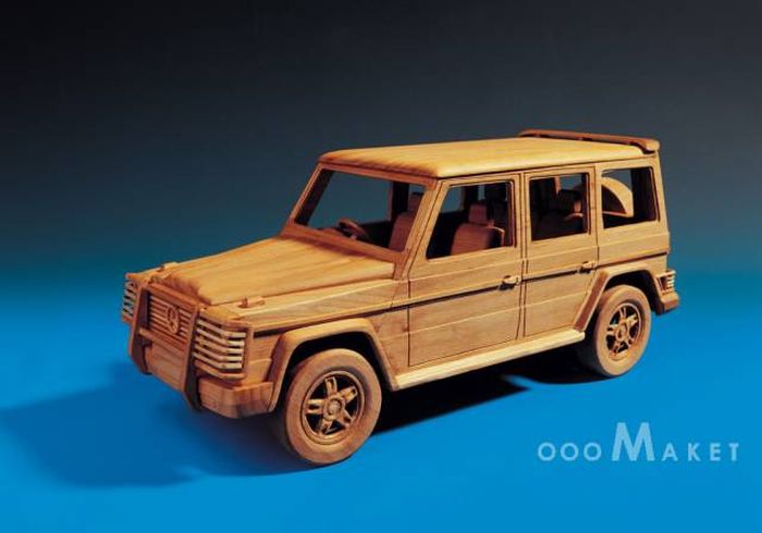 Unique Wooden Models From Russia Which Only Exist In One Copy Each (30 pics)