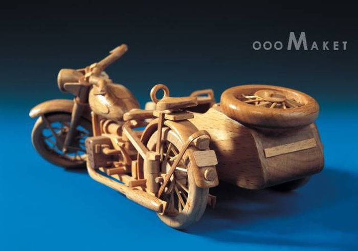 Unique Wooden Models From Russia Which Only Exist In One Copy Each (30 pics)