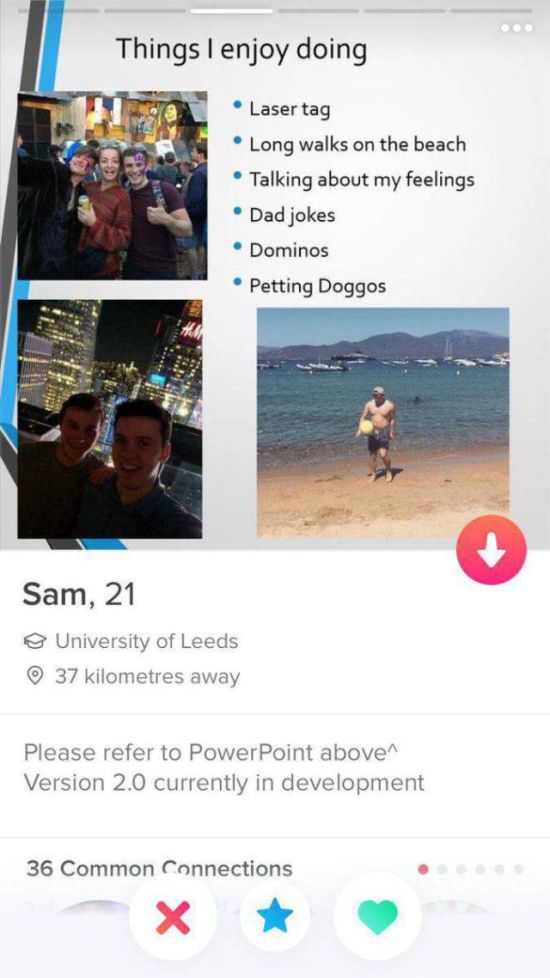 Guy Just Got An A+ For His Efforts On Tinder (8 pics)