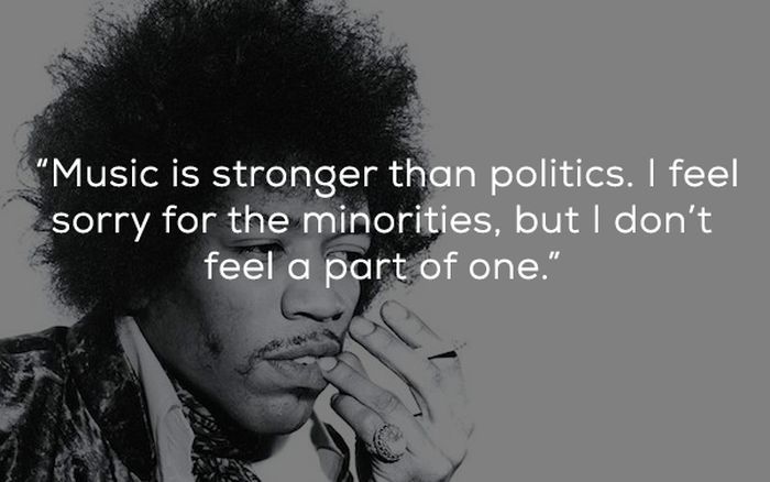 Quotes By Jimi Hendrix (25 pics)