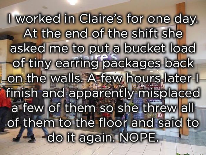 Jobs People Quit After One Day (12 pics)