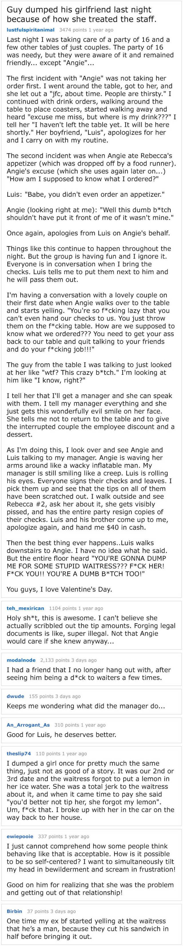 This Guy Found Out Way More Than He Expected On Valentine’s Day (2 pics)