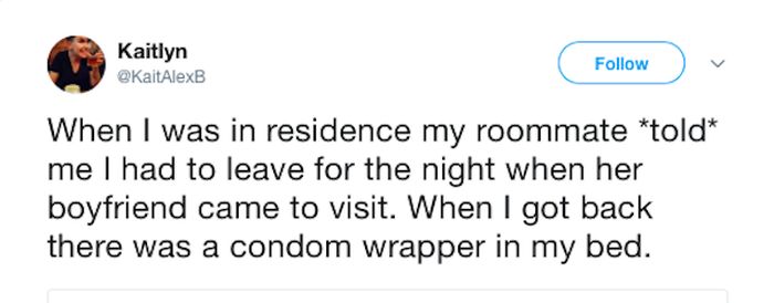 Crazy Roommate Tweets (24 pics)