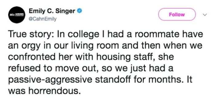 The Worst Roommate Horror Stories (19 pics)