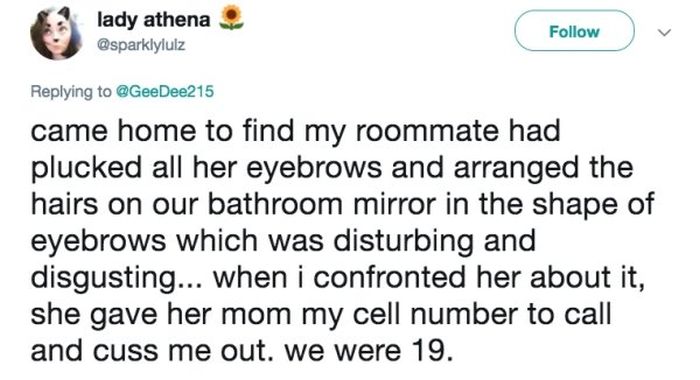 The Worst Roommate Horror Stories (19 pics)