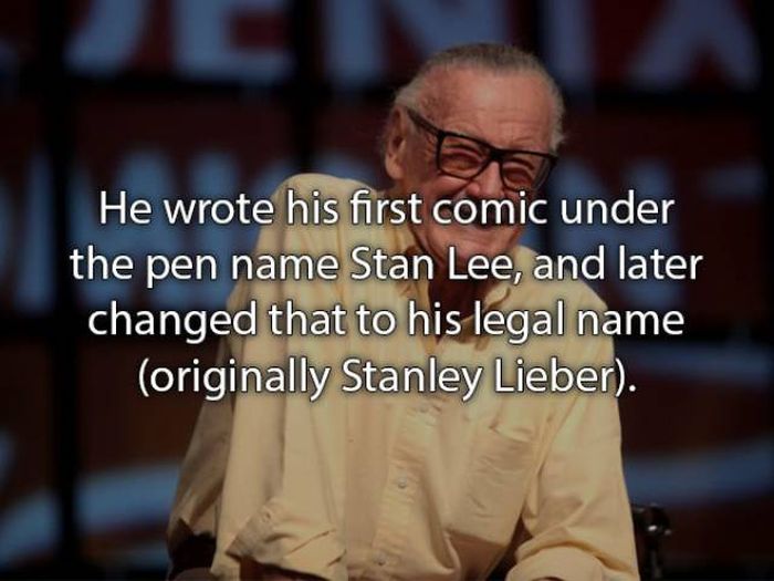 Facts About Stan Lee (17 pics)