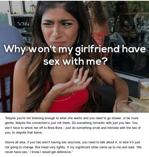 Mia Khalifa Answers Questions About Sex (7 pics)