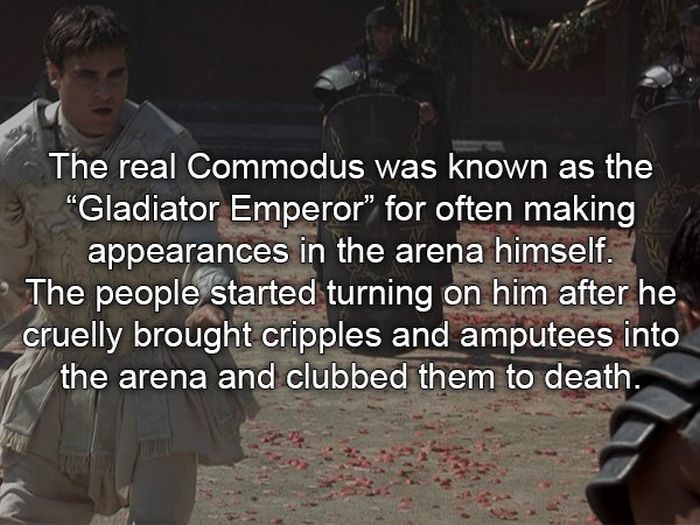 Facts About The Movie Gladiator (24 pics)