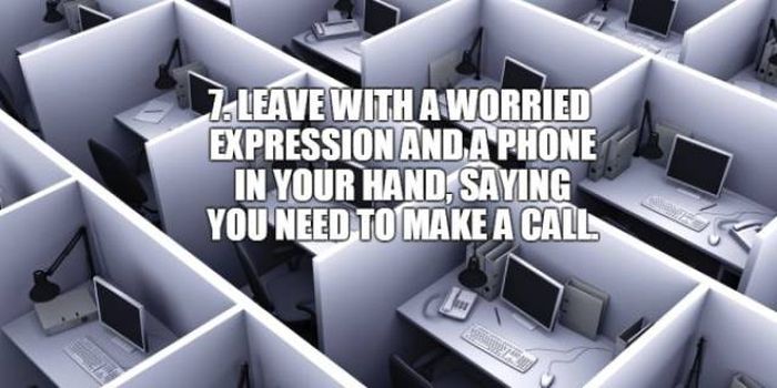 How To Look Busy At Work (15 pics)