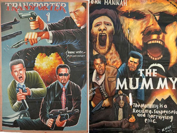 Hand Painted Movie Posters From Africa (19 pics)