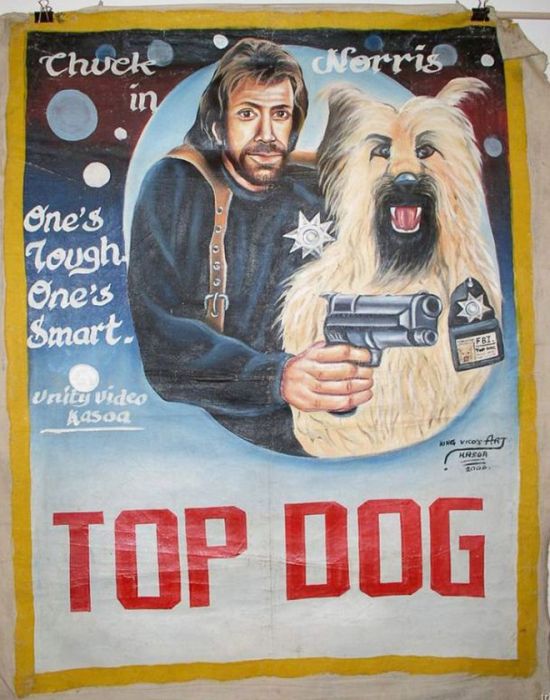 Hand Painted Movie Posters From Africa (19 pics)