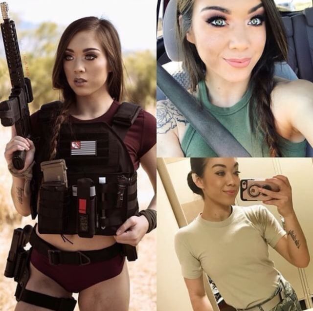 Army Girls (18 pics)