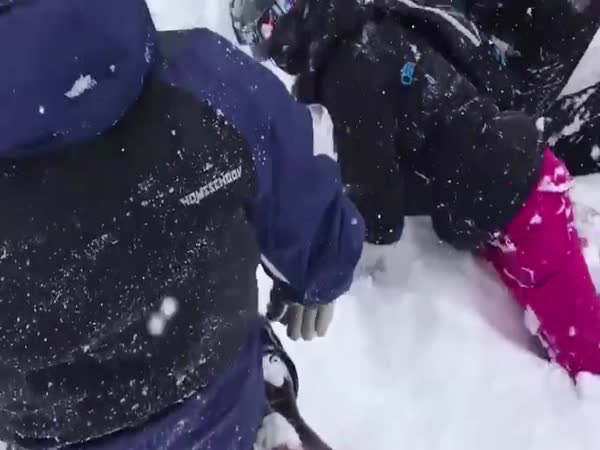 Snowboarders Rescue Man Buried Alive In Sierra Avalanche