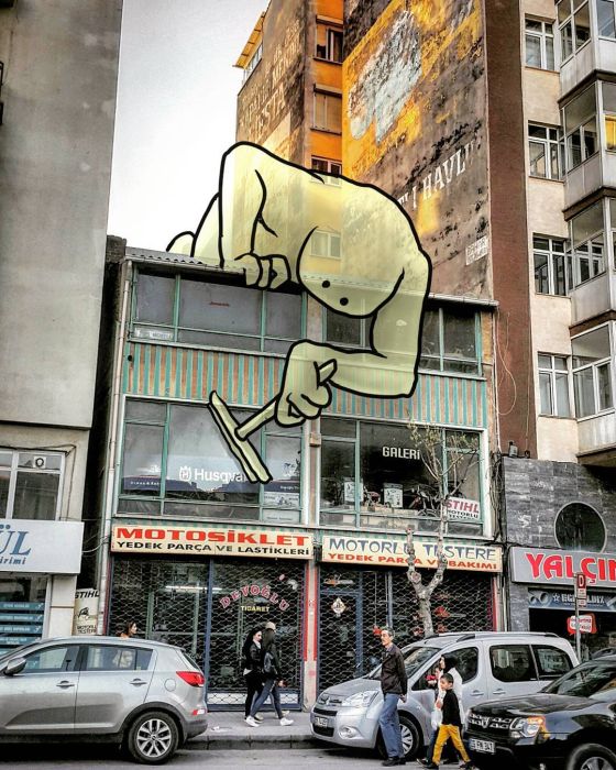 The Secret Life Of Giants In The Streets Of Turkish Cities (35 pics)