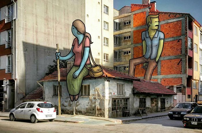 The Secret Life Of Giants In The Streets Of Turkish Cities (35 pics)