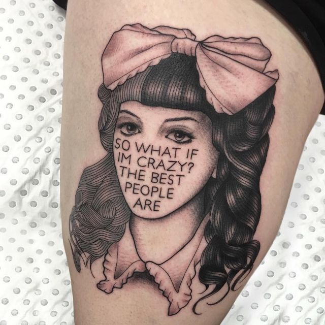 Stripped-Down Pop Culture Tattoos Of Jeremy D (14 pics)