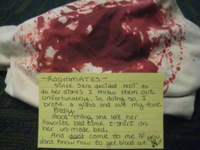 Passive Aggression Notes From Roommates (32 pics)