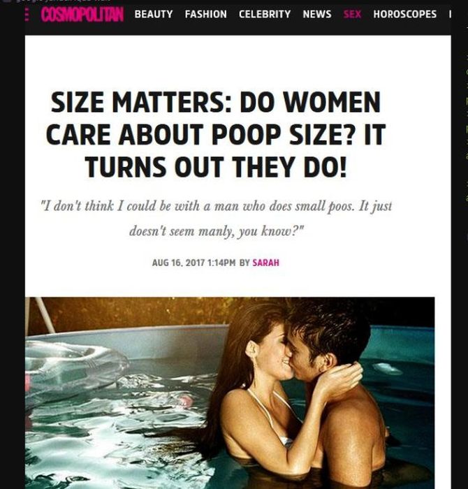 Questionable Things Published in Cosmo (20 pics)
