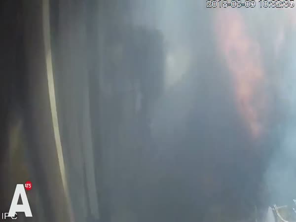 Short Causing an Underground Explosion in Amsterdam