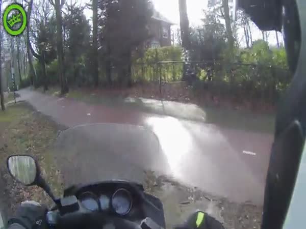 Motorcyclist Helps Woman Catch Her Runaway Horse