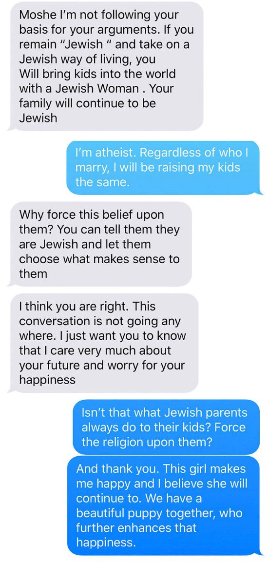 What Happens When Your Religious Aunt Finds Out You’re Dating A Non-Jewish Girl (14 pics)