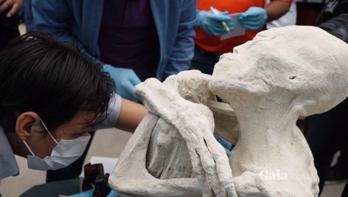 Three-Fingered Skeleton Found in Peru Is Not Human (8 pics)