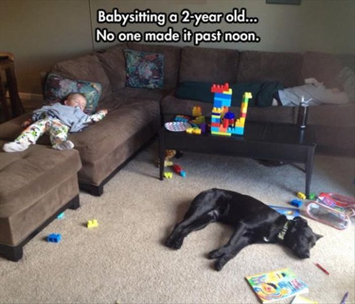 Funny Pictures About Babysitting (30 pics)