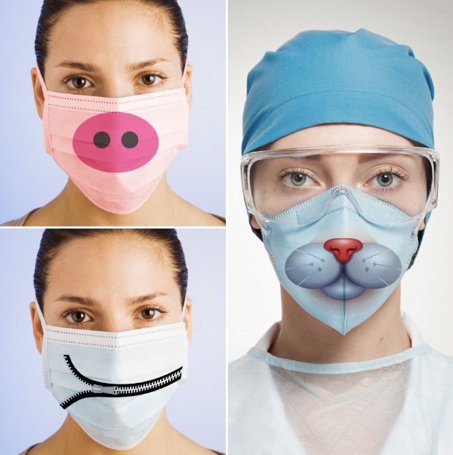 Funny Surgical Masks (14 pics)