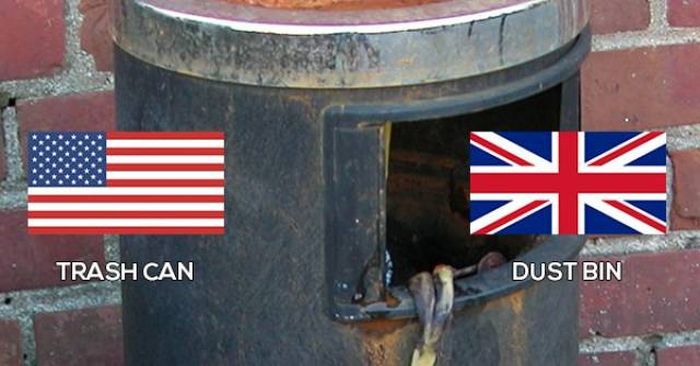 The Difference Between British And American English (20 pics)
